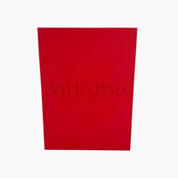 Valentino Garavani Rockstud Mesh Crystal Ballet Flats Black Size 37.5 US 7.5 - Picture 2 of 15